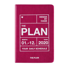 Load image into Gallery viewer, Diary Organizer Notebooks Journals Weekly Monthly Notebook Agenda 2020 Planner
